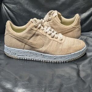 Nike Air Force One Flyknit - "Crater White/Chambray Blue